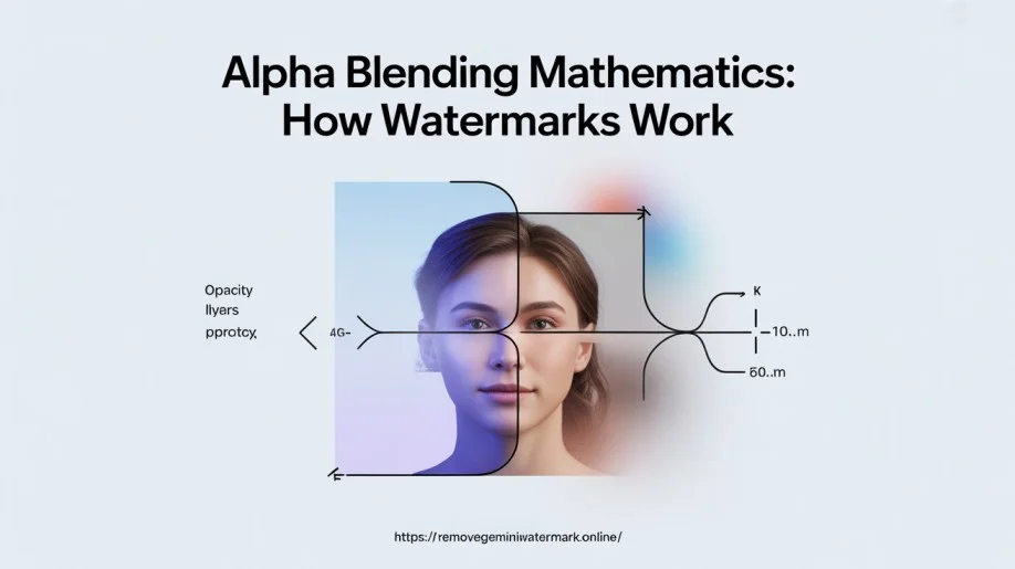 Alpha Blending Mathematics: How Watermarks Work